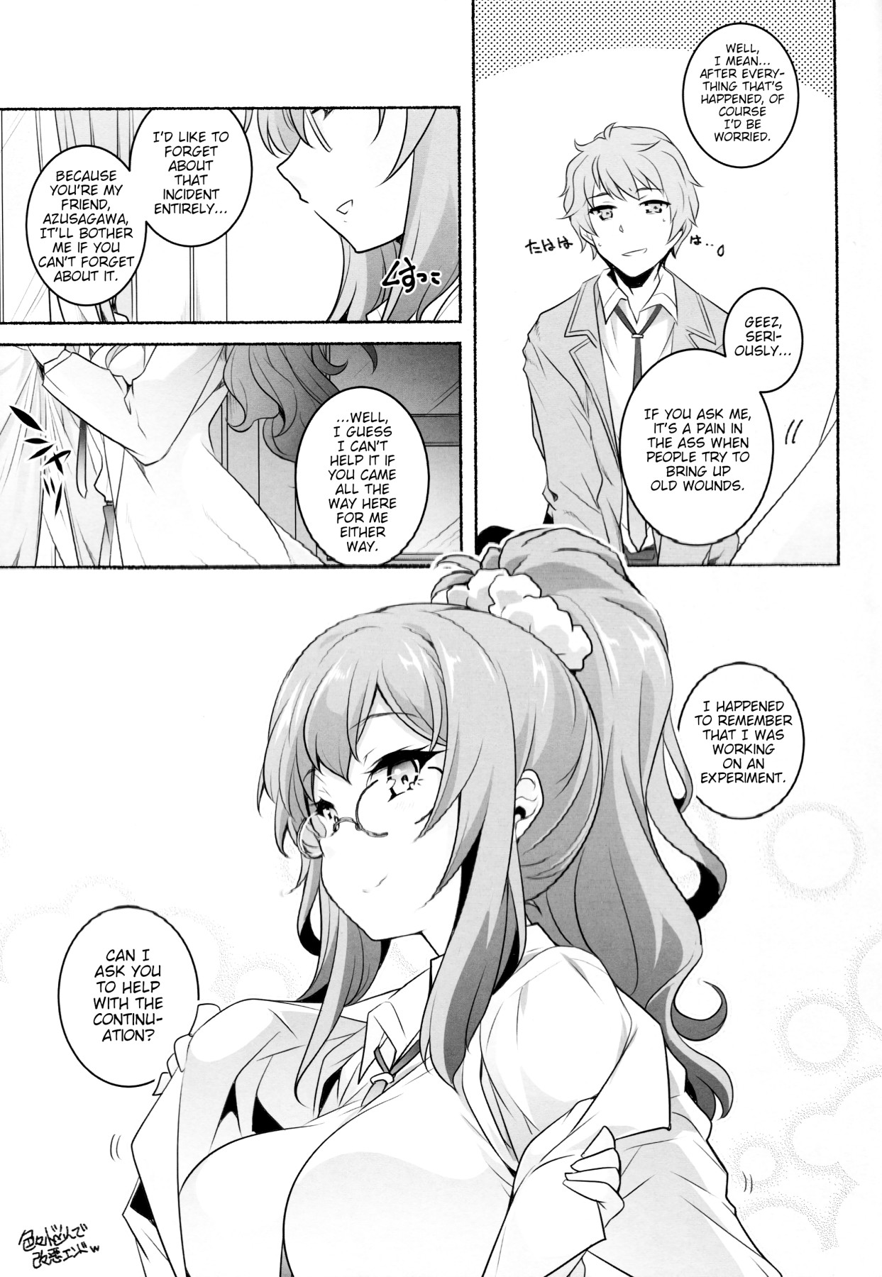 Hentai Manga Comic-Far Enough Away, In Order To Be Close-Read-17